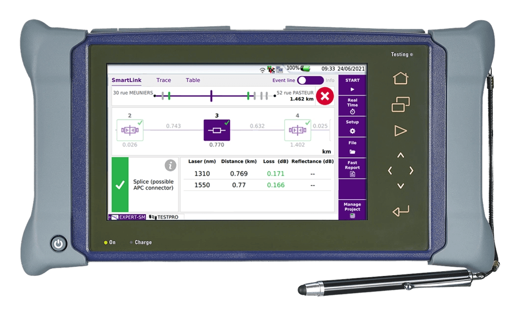 reflectometre-Viavi-MTS-4000-V2